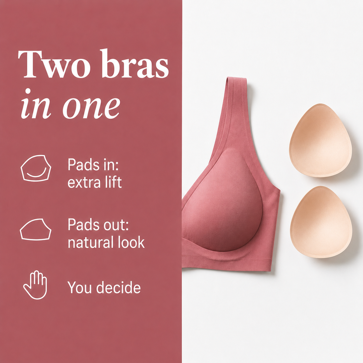 LUMIVE⢠CA Premium Seamless Comfort Bra