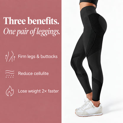 LUMIVE™ CA 3D-Sculpting Compression Leggings