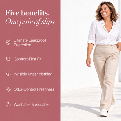 LUMIVE™ CA 4-Layer High-Waisted Leakproof Underwear