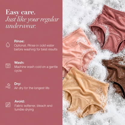 LUMIVE™ CA 4-Layer High-Waisted Leakproof Underwear